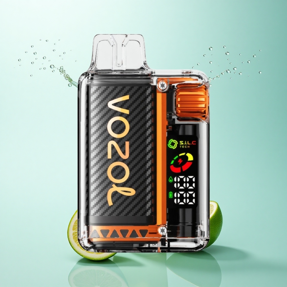 VOZOL Vista 20000 Puffs Lemon Lime 650mAh 2% Nicotine S.i.L.C Tech Dual Mesh Coil
