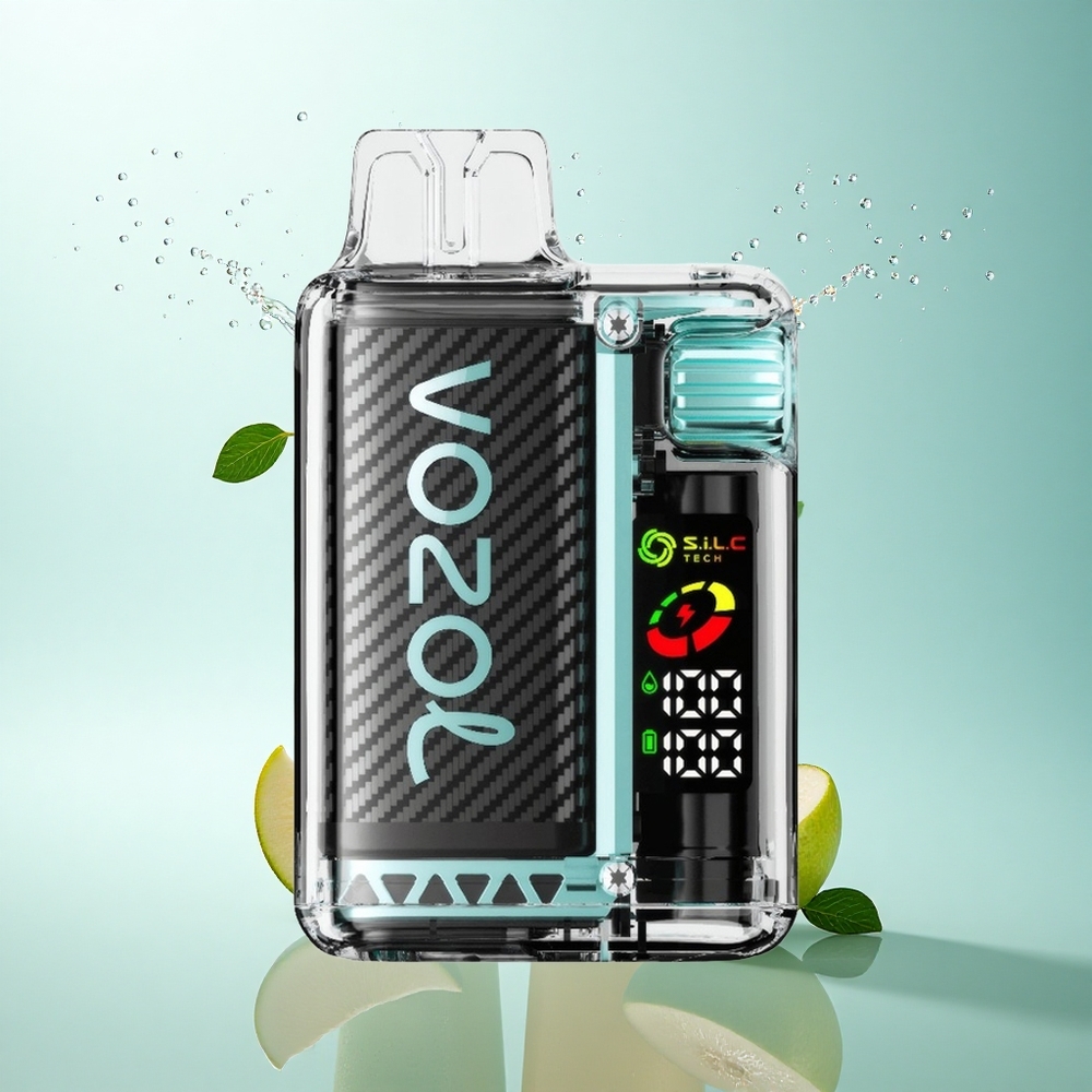 VOZOL Vista 20000 Puffs Sour Apple Ice OLED 650mAh 2% Nicotine
