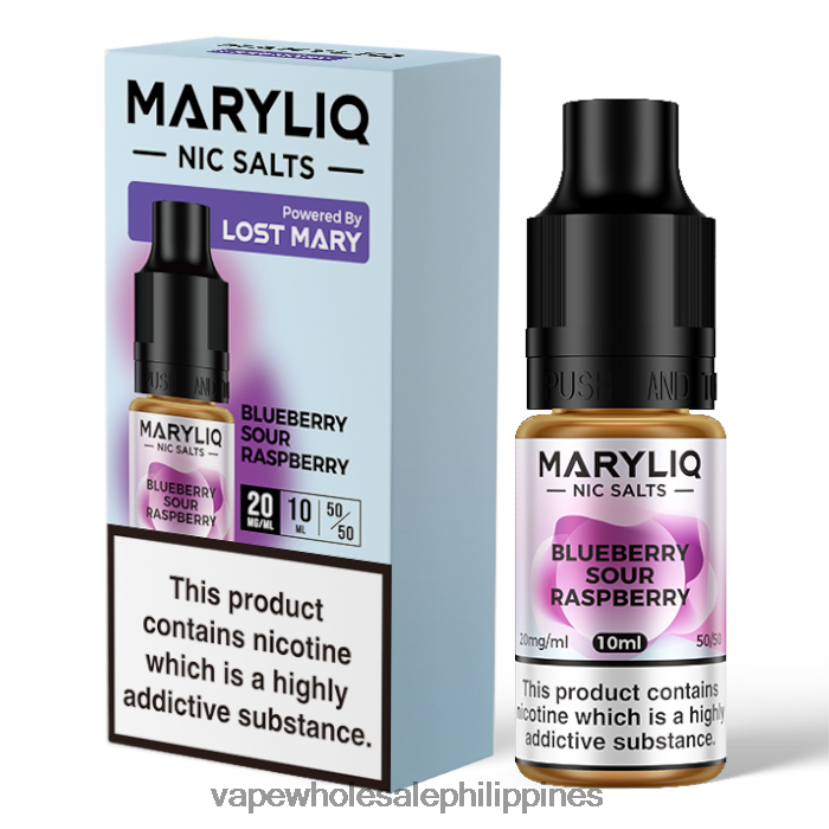 vape wholesale philippines 2J4240441 Blueberry Sour Raspberry LOST MARY MARYLIQ Nic Salts - 10ml - 20mg