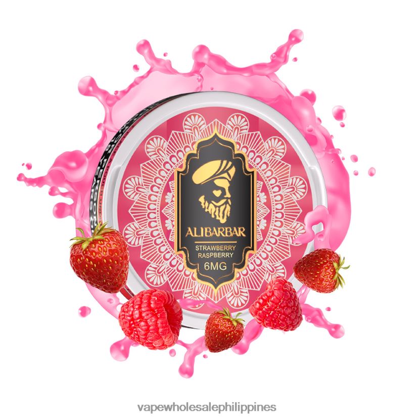 vape shop quezon city 2J424055 Strawberry Raspberry ALIBARBAR Nicotine Pouch