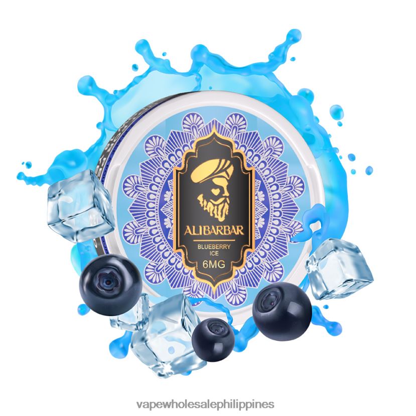 vape shop quezon city 2J424065 Blueberry Ice ALIBARBAR Nicotine Pouch