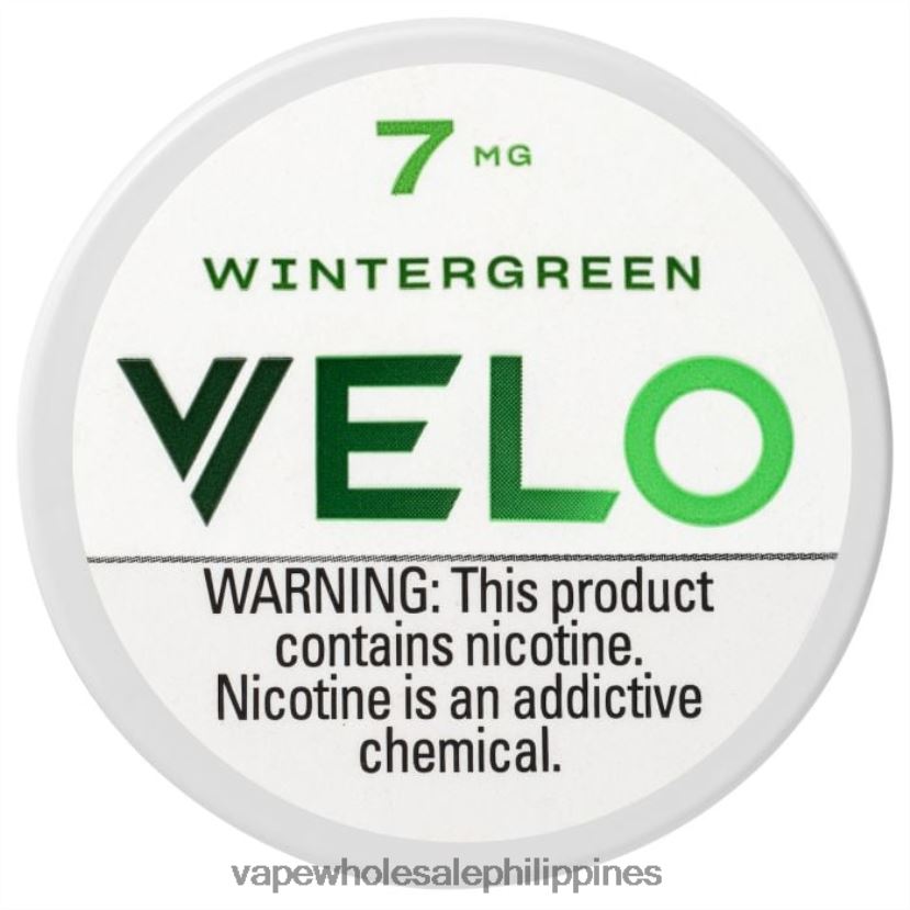 vape shop metro manila 2J424047 Wintergreen VELO Nicotine Pouch 7mg