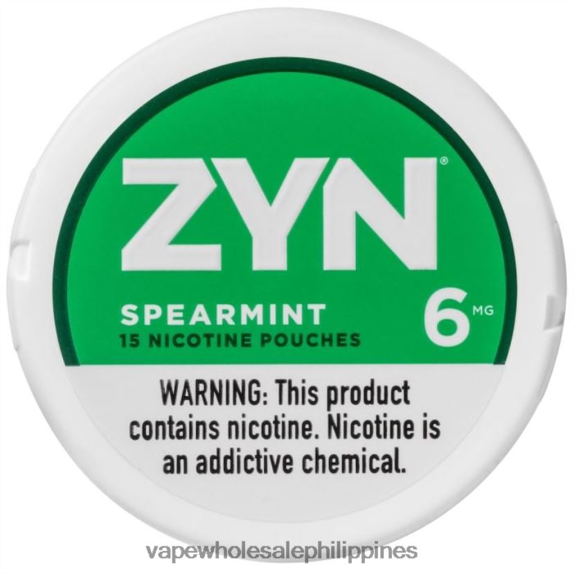 vape shop quezon city 2J424015 Spearmint ZYN Nicotine Pouch 6mg