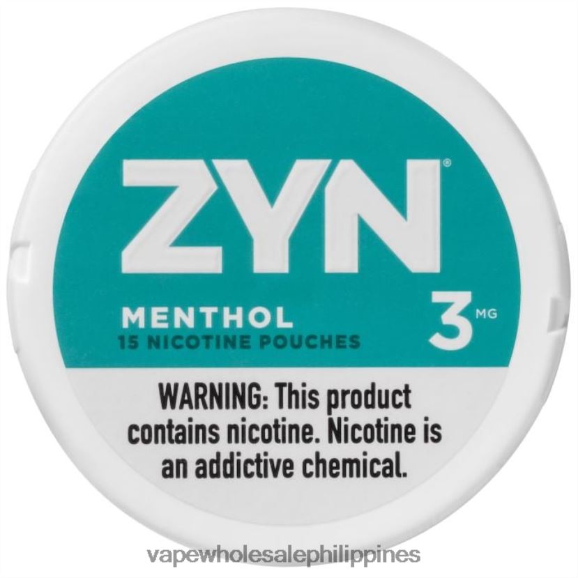 vape wholesale supplier manila 2J424033 Menthol ZYN Nicotine Pouch 3mg