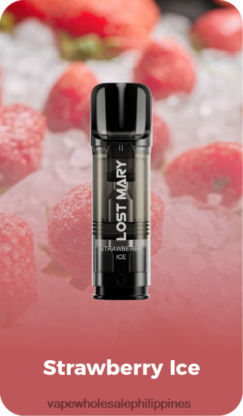 vape cheapest price 2J4240430 Strawberry Ice LOST MARY Tappo Pre-Filled Replacement Pods