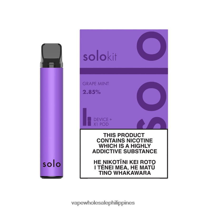 Vape Shop Quezon City - Solo Pod Kit Grape Mint DVB2H445